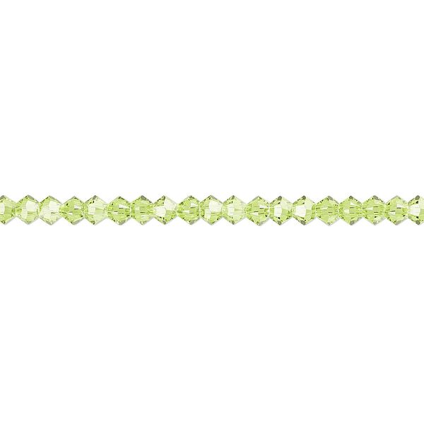 Bead 48pk citrus green, Crystal Passions® 3mm bicone 5328 image number 0