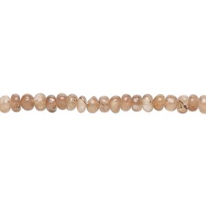 Andalusite 1pkg1, hand-cut rondelle bead natural light 13 inch 3x2mm-4x3mm