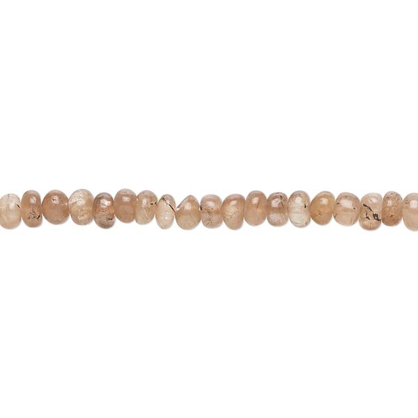 Andalusite 1pkg1, hand-cut rondelle bead natural light 13 inch 3x2mm-4x3mm image number 0
