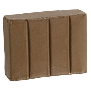 Polymer clay, Sculpey® Soufflé™, cowboy. Sold per 1.7-ounce bar.