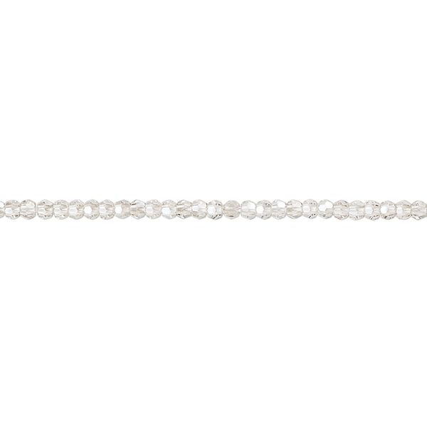 Bead 144pk crystal silver shade, Crystal Passions® 2mm round 5000 image number 0