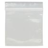 Bag, Tite-Lip™, anti-tarnish plastic, transparent clear, 3-inch top zip. Sold per pkg of 1,000. image number 1