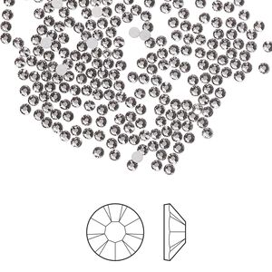 Flat back 1pkg1440, lilac ash foil back Preciosa MAXIMA Czech crystal rhinestone 1.7-1.9mm chaton rose round SS5