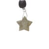 Labradorite 1pkg1, hand-cut 2sided carved star bead natural, 15mm image number 1