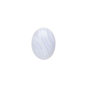 Blue lace agate 1pkg4, calibrated oval cab natural 16x12mm