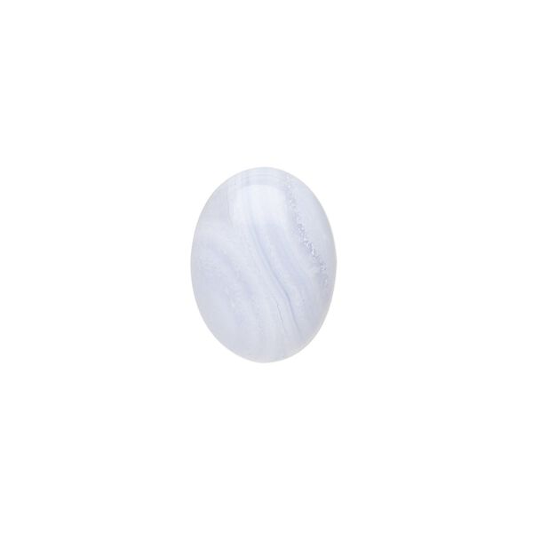 Blue lace agate 1pkg4, calibrated oval cab natural 16x12mm image number 0