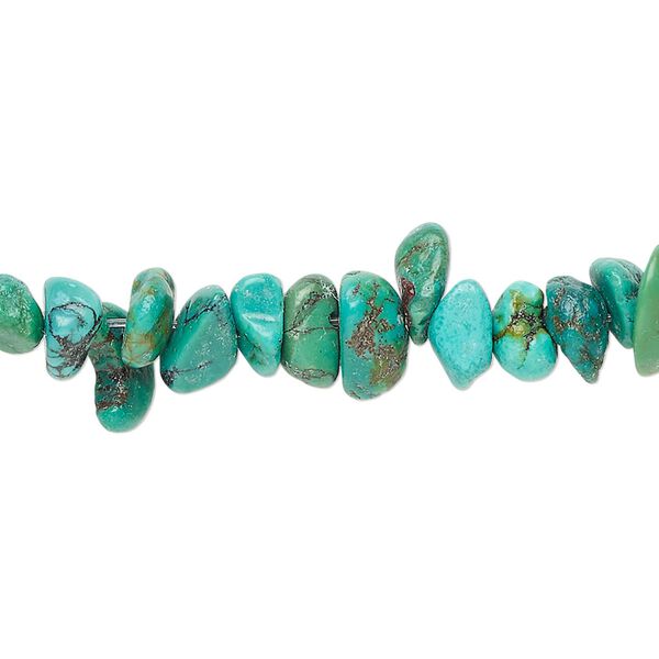 Turquoise / magnesite / resin 1pkg1, chip bead, 15 inch small image number 0