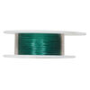 Wire, Zebra Wire&trade;, color-coated copper, pale green, 26 gauge. Sold per 30-yard spool. image number 1