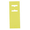 Display card, paper, lime green, 3-1/2 x 2 inches with fold-over butterfly hang tab. Sold per pkg of 50. image number 0