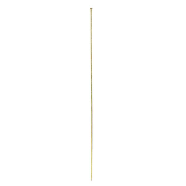 Stick pin, brass, 6 inches, 18 gauge. Sold per pkg of 100. image number 0