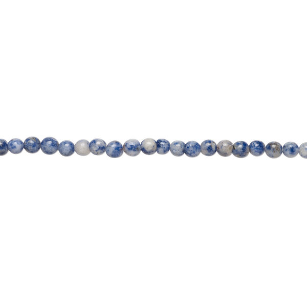 Sodalite 1pkg1, round bead natural, 15 inch 6-7mm image number 1