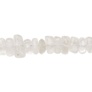 Aquamarine 1pkg1, tumbled chip bead 8 inch large