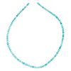 Kingman turquoise 1pkg1, hand-cut round bead 15.5-16 inch graduated 3.5-5.5mm image number 2