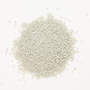 Seed bead, Preciosa Ornela Czech glass, 1pkg500g, 2.0-2.2mm rocaille, opaque matte terra dyed white sage chalkwhite (06451) image number 1