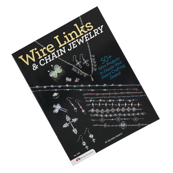 Book, "Wire Links & Chain Jewelry" by Delores Frantz. Sold individually. image number 0