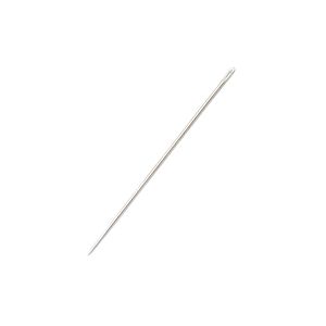 Needle, John James, nickel-plated steel, #10 with 0.64mm eye width, 1-1/4 inches. Sold per pkg of 25.