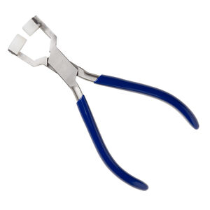 Pliers, EUROTOOL&reg;, deep bending, stainless steel / rubber / nylon, 5-1/2 inches. Sold individually.