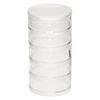 Organizer jar, Space Saver, acrylic, clear, 2-3/4 x 1-1/4 inch round. Sold per 5-piece set. image number 1