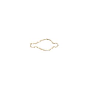 Link, Wrap-Tite®, 14Kt gold-filled, 8x5mm fancy pear setting. Sold per pkg of 2.