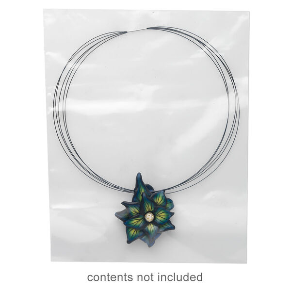 Bag, Tite-Lip™, plastic, clear, 7-1/2 x 12-inch top zip. Sold per pkg of 100. image number 0