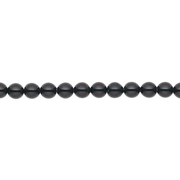 Pearl 500pk mystic black, Swarovski® 4mm gemcolors round 5810 image number 0