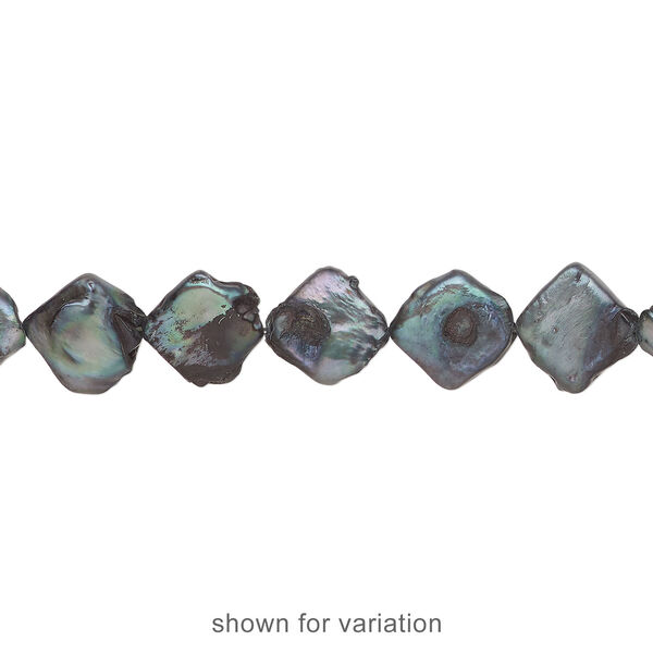 Pearl mix 1pkg5 freshwater, 4x3mm-30x21mm mixed shape, 15 inch cultured mixed colors image number 2