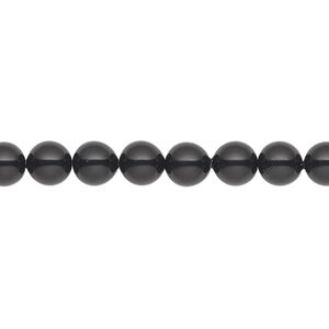 Pearl 500pk mystic black, Crystal Passions® 6mm round 5810