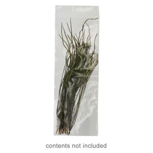 Bag, Tite-Lip™, plastic, clear, 3x8-inch top zip. Sold per pkg of 1,000.