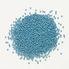 Seed bead, Preciosa Ornela Czech glass, 1pkg50g, 2.8-3.2mm rocaille, opaque matte terra dyed seafoam chalkwhite (06433) image number 1