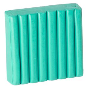 Polymer clay, Fimo® Professional, pkg/2 ounces, true green.