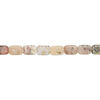 Pink lepidolite 1pkg1, puffed rectangle bead natural, 15 inch 25x18mm image number 1