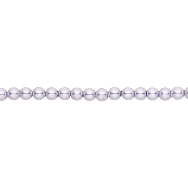 Pearl 100pk lavender, Crystal Passions® 3mm round 5810 image number 0