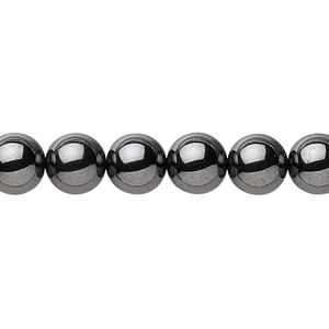 Hemalyke™ 1pkg1, round bead 15.5-16 inch 8mm