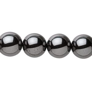 Hemalyke™ 1pkg1, round bead 15.5-16 inch 12mm