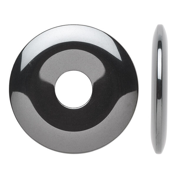 Focal, Hemalyke™ (man-made), 40mm round donut. Sold individually. image number 0