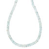 Aquamarine 1pkg1, faceted rondelle bead, 15.5 to 16 inch graduated 6x3mm-7.5x5mm image number 2