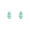 Briolette 1pkg24 Caribbean green, Crystal Passions&reg; Regenerated 11x5.5mm pendant drop 6010 image number 0
