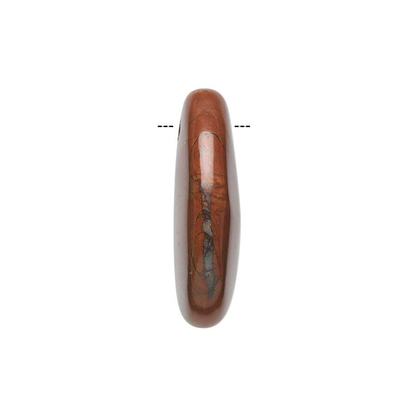 Red creek jasper 1pkg8, teardrop drop 25x18mm image number 1