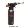 Torch, EUROTOOL® HANDYFLAME™, steel / plastic / brass, pkg/1, 7 x 2-1/2 inches, silver / black / orange, (SOL-315.00). image number 2