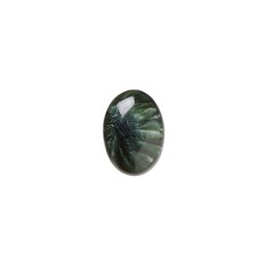Seraphinite 1pkg1, calibrated oval cab natural 14x10mm