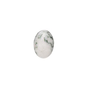 Tree agate 1pkg6, calibrated oval cab natural 14x10mm