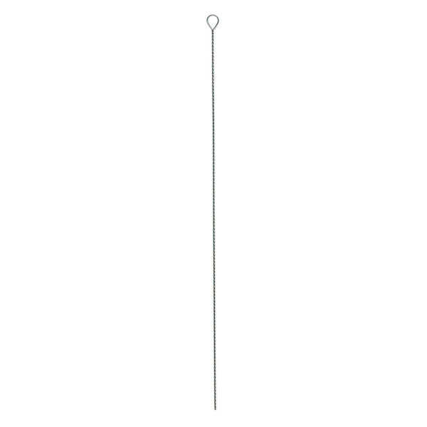 Needle, stainless steel, #12 medium-heavy, 2-1/2 to 3-inch twisted. Sold per pkg of 100. image number 0