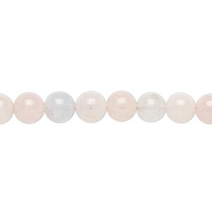 Beryl 1pkg1, round bead 15.5-16 inch 6mm