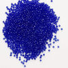 Bead, glass 1pkg1, translucent cobalt blue, 4mm bicone, 4 ounces. image number 1