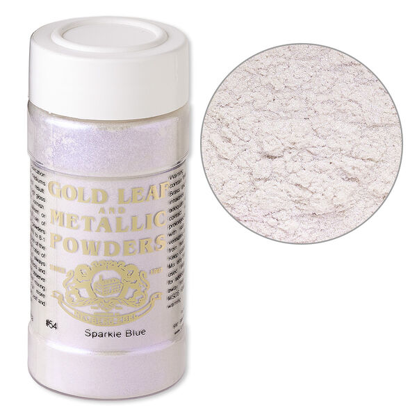 Mica powder 1pkg1, sparkle blue (0054-002) 1 oz image number 0