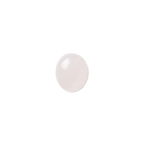 Rose quartz 1pkg10, calibrated oval cab natural 12x10mm image number 0