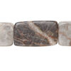 Pink-grey marble 1pkg1, flat rectangle bead natural, 15 inch 23x14mm-30x16mm image number 0