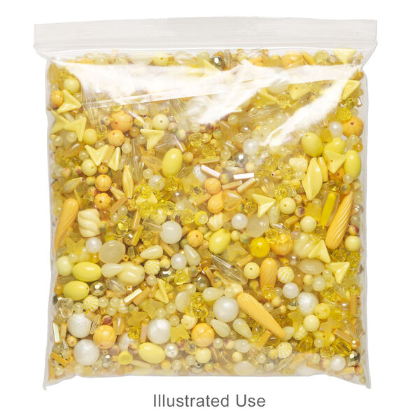 Bag, Tite-Lip&trade;, plastic, clear, 8x8-inch top zip. Sold per pkg of 1,000. image number 1
