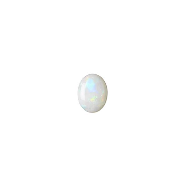 Opal 1pkg1, calibrated oval cab natural 8x6mm image number 0