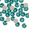 Flat back 1pkg144 Caribbean green foil back, Swarovski&reg; ReCreated&trade;, 7.07-7.27mm rose round SS34 2088 image number 0